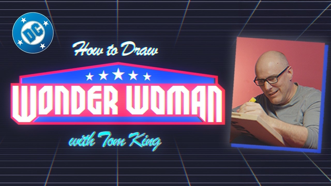 How to Draw Wonder Woman with Tom King